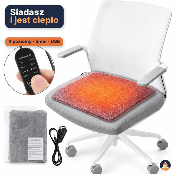 Nakładka grzewcza na krzesło