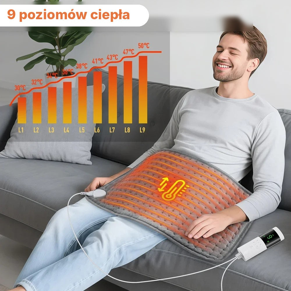Poduszka elektryczna na plecy i kark